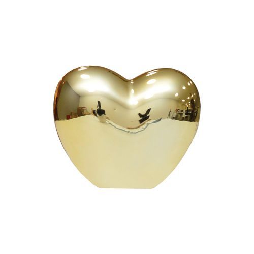 CORACAO DOURADO PEQUENO 6.5X3.8X5.2CM