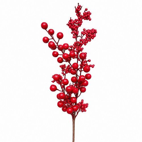 HASTE BERRY NATALINA VERMELHO 60CM