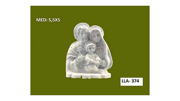 APLIQUE FAMILIA SAGRADA - LLA-374