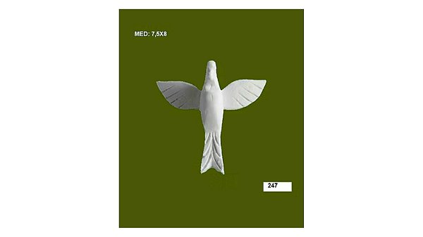 PEÇA EM RESINA DIVINO ESPIRITO SANTO GRANDE - CÓD. 247