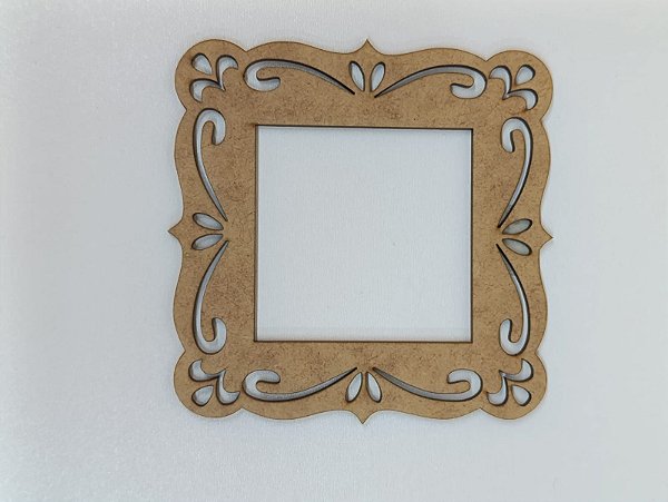 MANDALA Nº 17 MOLDURA EM MDF CRU 3MM. CORTE A LASER.