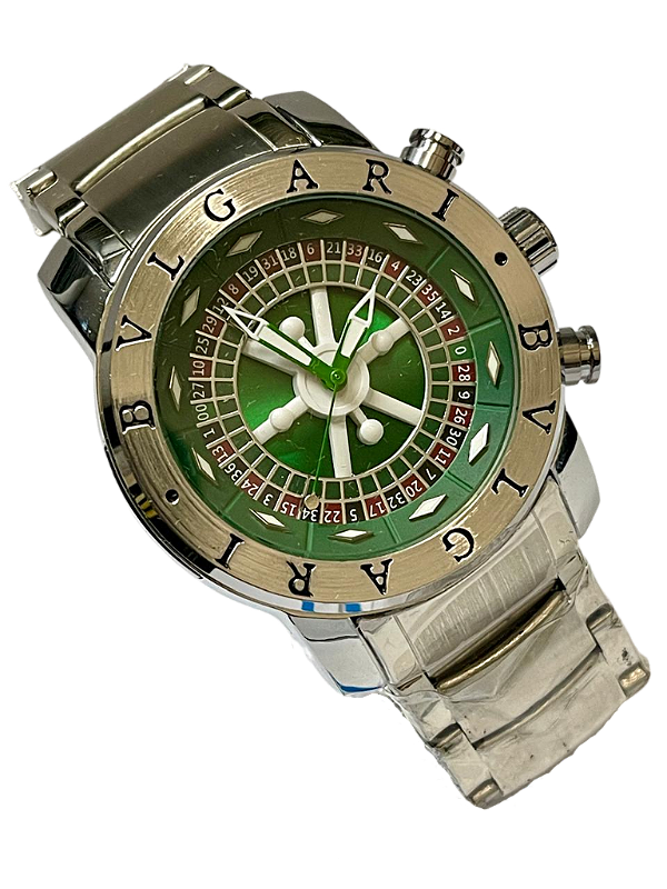 Relógio Fashion Luxo Masculino Modelo SKU BVLG600 - Bvlgari Cassino