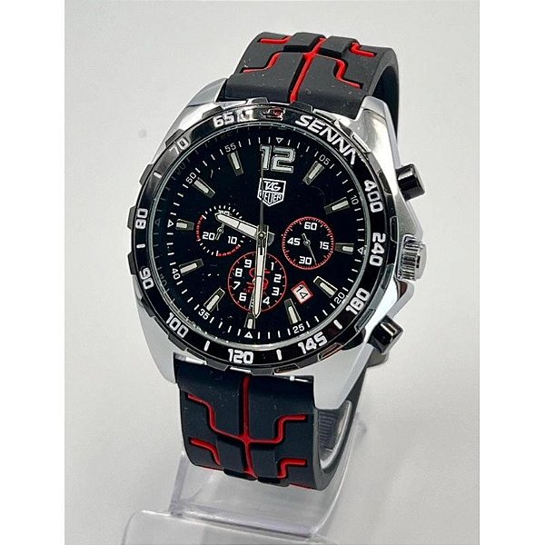 Relógio Executivo Luxo Masculino Modelo SKU TAGH500 - T. H. Senna
