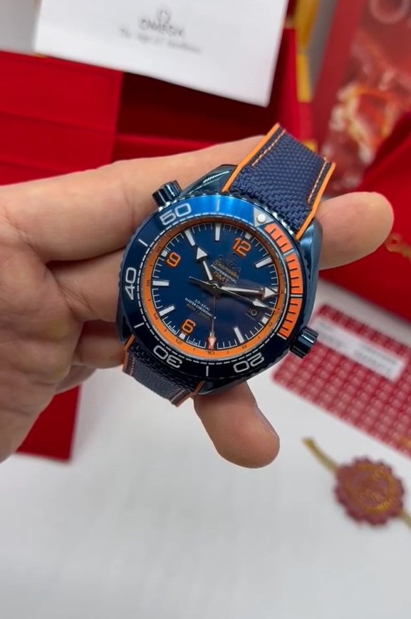 Relógio Fashion Luxo Masculino Modelo SKU OME500 - Omg. Seamaster GMT