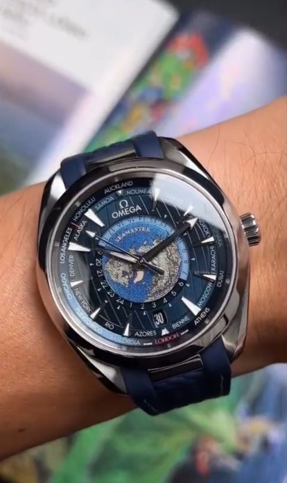Relógio Fashion Luxo Masculino Modelo SKU OME700 - Omg. Seamaster Aqua Terra