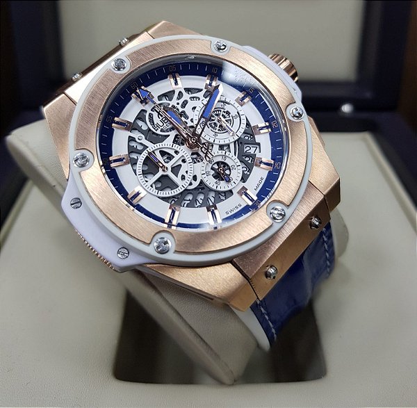 Relógio Fashion Luxo Masculino Modelo SKU HUBT700 - Hub. King Power Miami