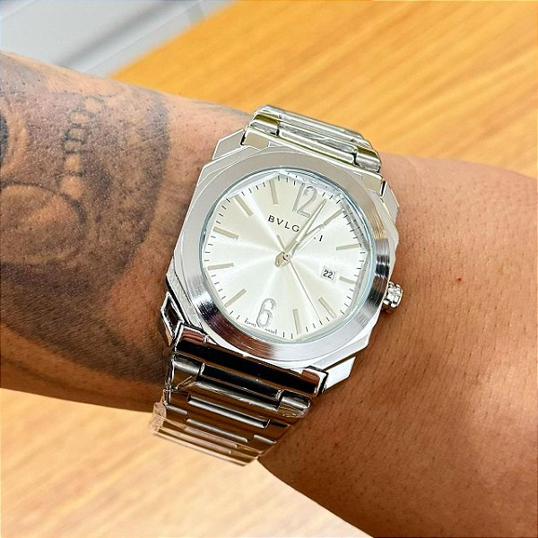 Relógio Casual Luxo Masculino Modelo SKU BVLG1000 - Bvl Octo