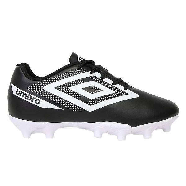 Chuteira Umbro Campo Beat nfantil Preto Branco