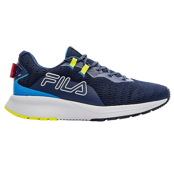Tênis Fila Ride Masculino Marinho Branco Verde