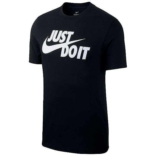 CAMISETA NIKE NSW TEE JUST DO IT MASC PTO/BCO