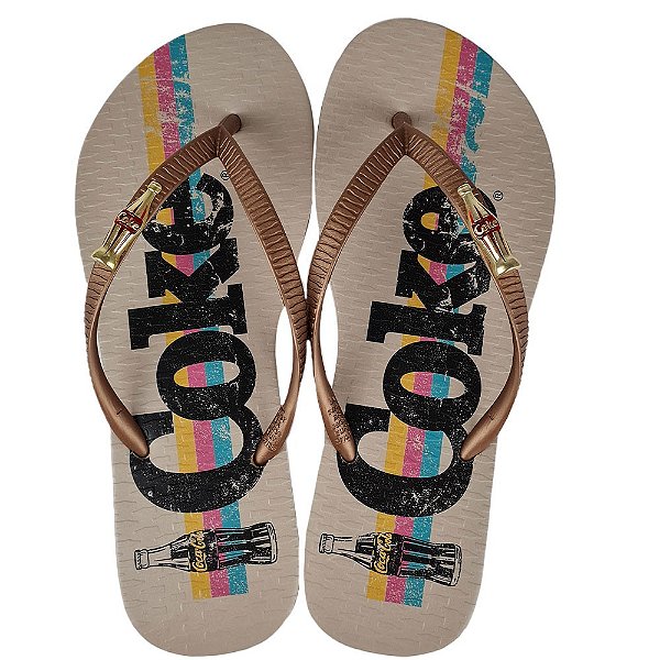CHINELO COCA COLA 2022 COKE BANDS BGE/COBRE