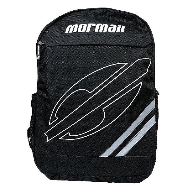 Mochila Mormaii MOR0261 Unissex Preto Branco