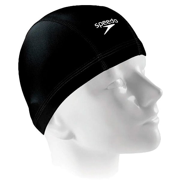 Touca de Natação Speedo Tecido Confortável Xtrafit Preto