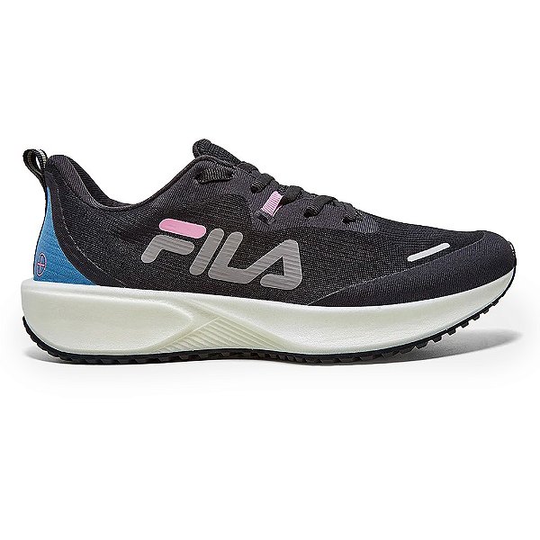 Tênis Fila Float Fenix Feminino Preto Azul Rosa