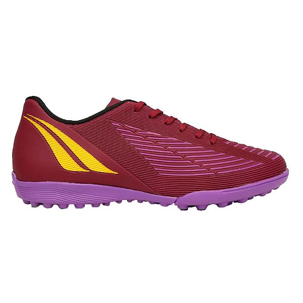 Chuteira Society Penalty Líder Y-3 Masculina Lilás Amarelo