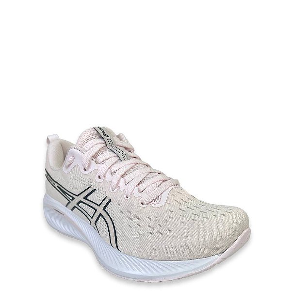 Tênis Asics Gel-Excite 10 Feminino Branco Rosa Preto