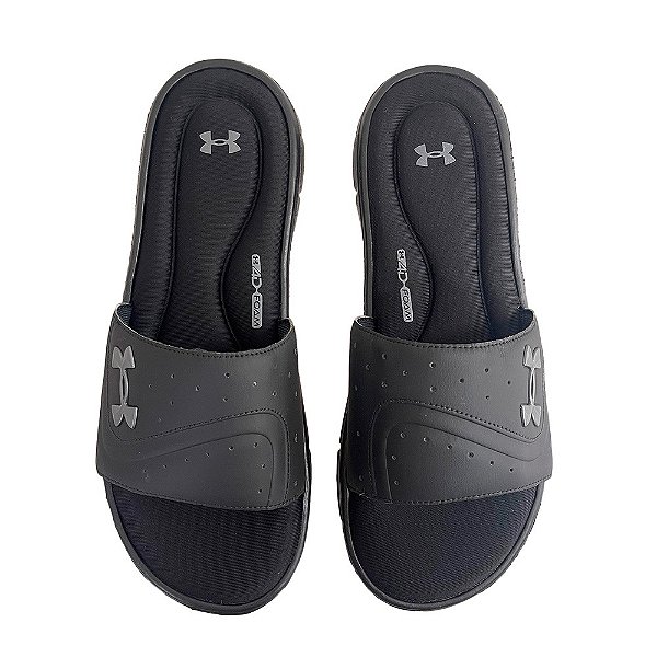 Chinelo Under Armour Ignite VI SL Masculino Preto Preto