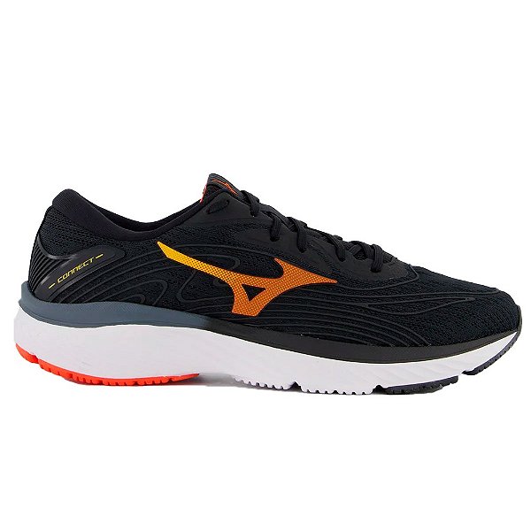 Tênis Mizuno Connect Masculino Preto Laranja
