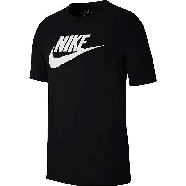 Camisa Nike Tee Icon Futura Masculino Preto Branco