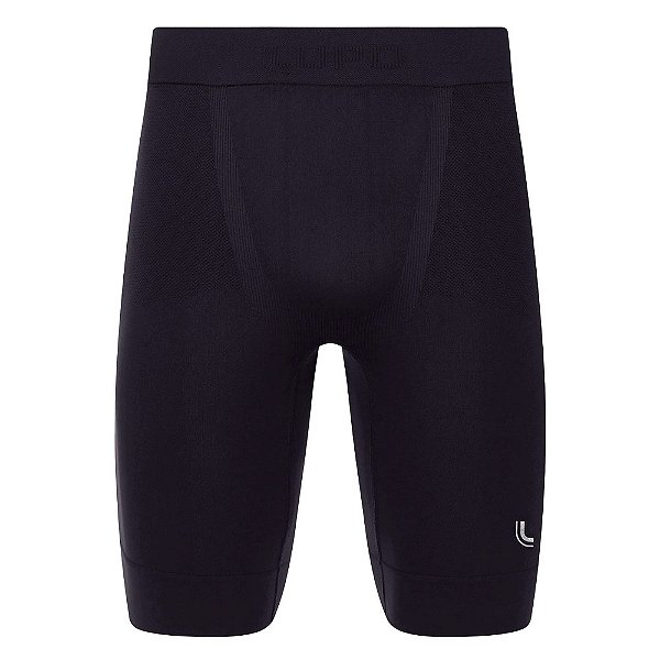 Bermuda Lupo Térmica de Compressão Masculina Preta