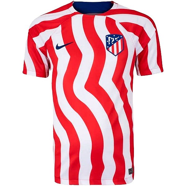 CAMISA NIKE ATLETICO DE MADRI I 22/23 MASC BCO/VRM