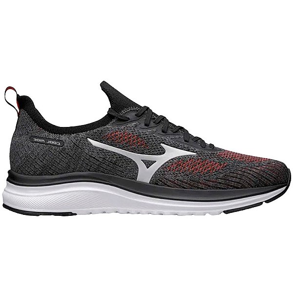 Tênis Mizuno Cool Ride Masculino Chumbo Preto