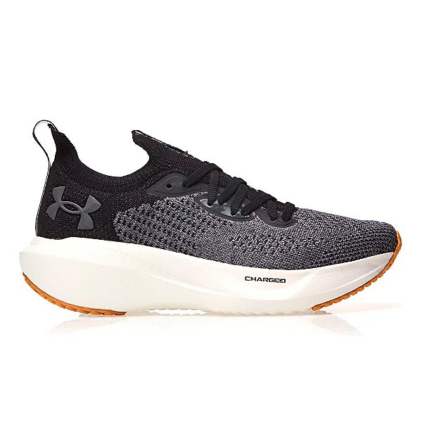 Tênis Under Armour Charged Slight 3 Masculino Preto Cinza Branco