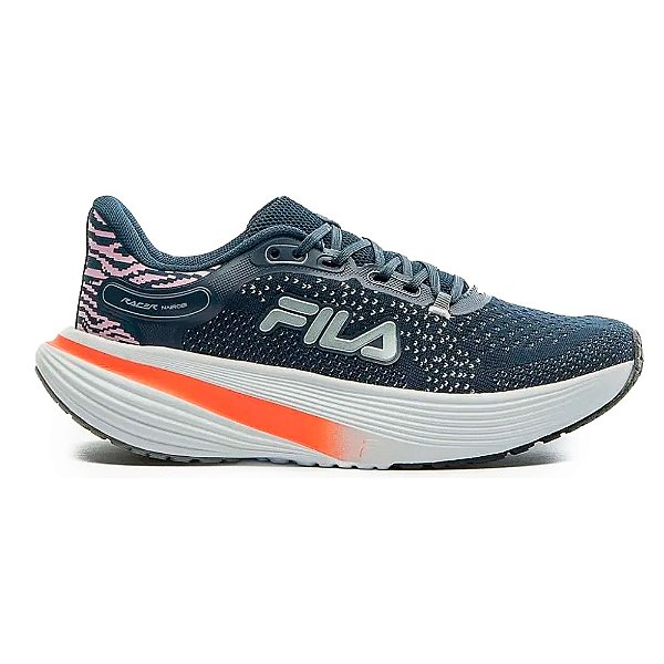 Tênis Fila Racer Nairobi Feminino Marinho Branco Laranja