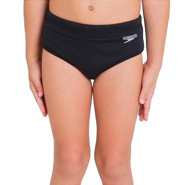 Sunga Speedo Solid Infantil Preto