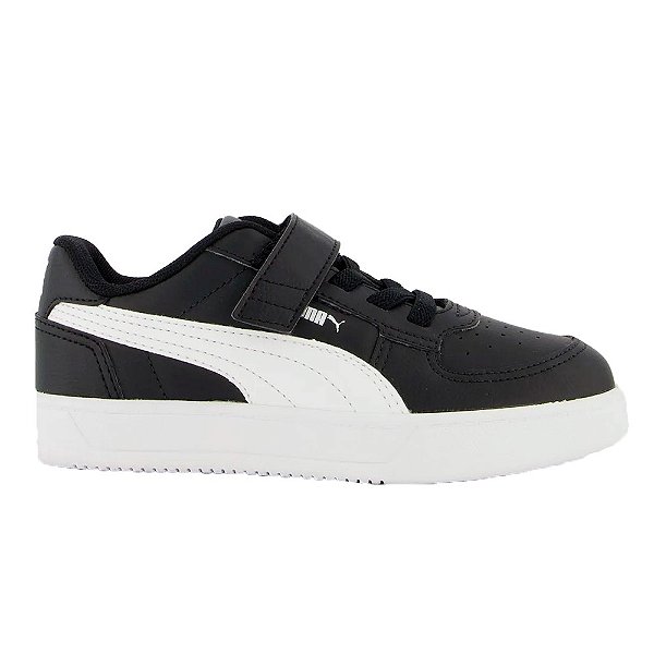 Tênis Puma Caven 2.0 AC+ PS BDP Infantil Preto Branco