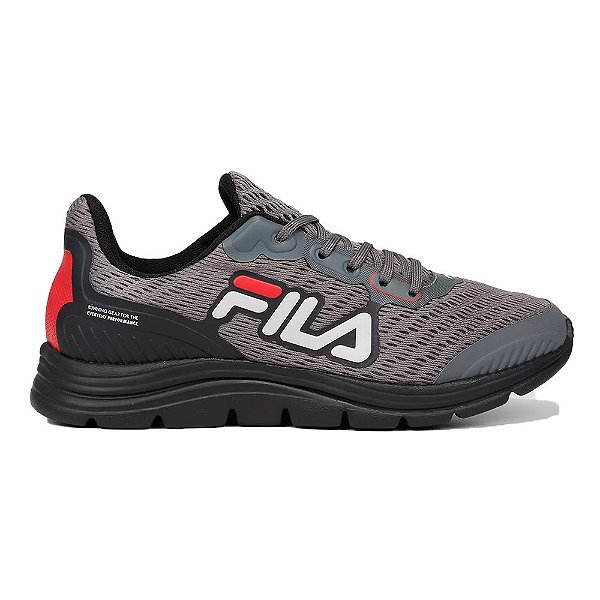Tênis Fila Athlon Infantil Cinza Preto