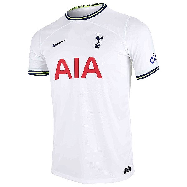 CAMISA NIKE  TOTTENHAM I 22/23 MASC BRANCO