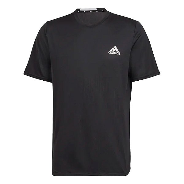 Camisa Adidas Design 4 Move Masculina Preto Branco