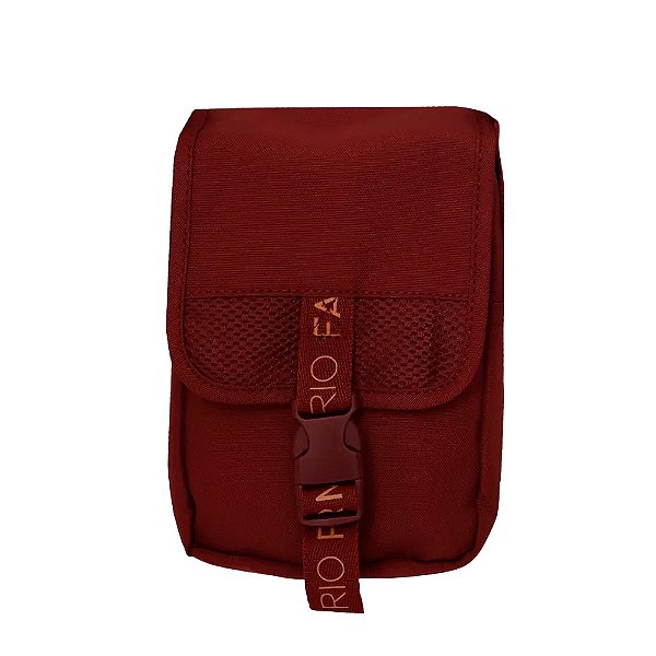 Bolsa Farm Fervo Sofia Xadrez Vinho