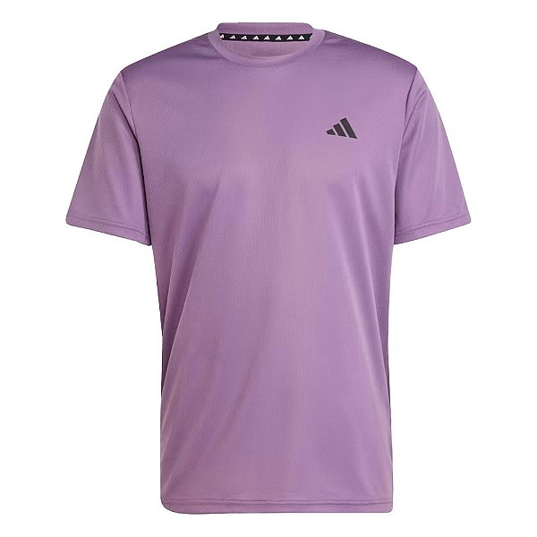 Camisa Adidas Essentials Base Masculina Púrpura