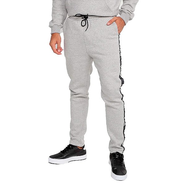 Calça Fila Basic Tape Winter II Masculina Cinza
