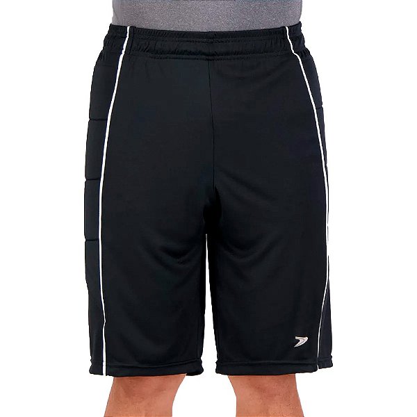 Bermuda Poker Goleiro Nimbus Infantil Preto