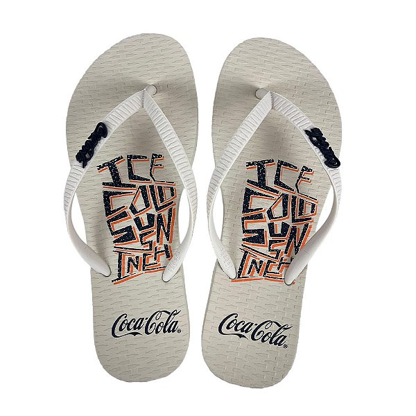 Chinelo Coca Cola Malokai 24/25 CC4380 Feminino Off White Off White