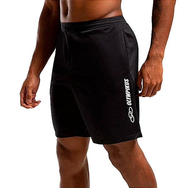 Bermuda Olympikus Big Logo Masculina Preto