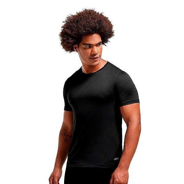 Camisa Olympikus Shirt Runner 1.0 Masculina Preta