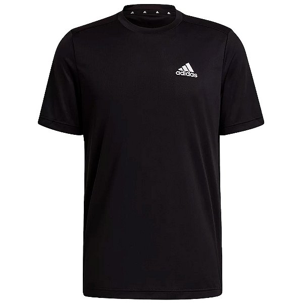Camisa Adidas D2M Plain Masculina