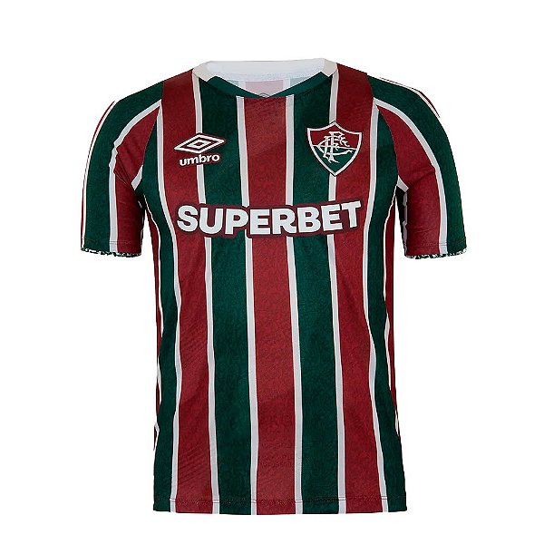 Camisa Oficial Fluminense I 24/25 Masculina Tricolor