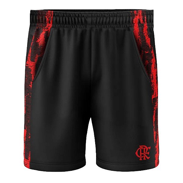 Bermuda Braziline Flamengo Strain Preto Vermelho