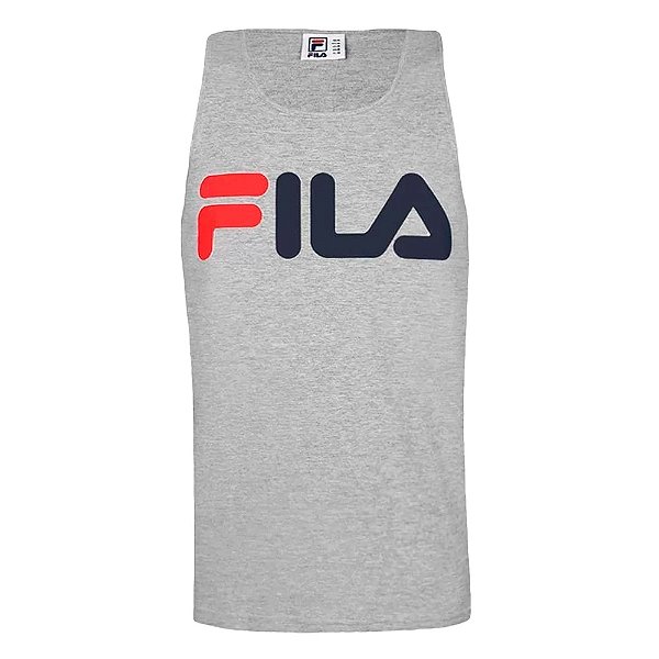 Camisa Fila Letter Masculina Cinza