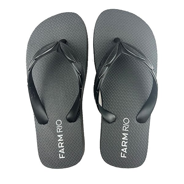 Chinelo Farm Feminino All Black