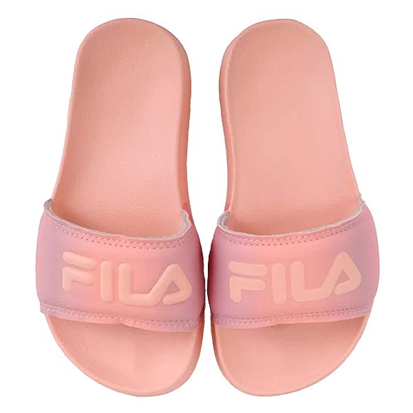 Chinelo Fila Flip Flop Drifter Basic Infantil Salmão