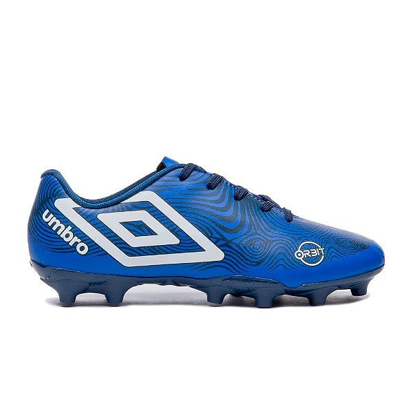 Chuteira Umbro Campo Orbit Masculina Azul