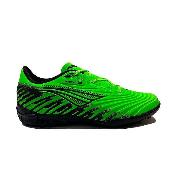 Chuteira Penalty Bravo Y-3.0 Society Masculina Verde Preto
