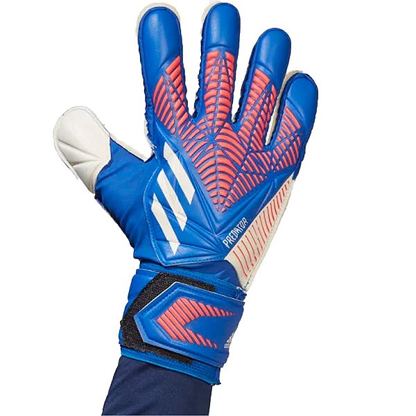 Luva Adidas Goleiro Predator Match Masculina Azul