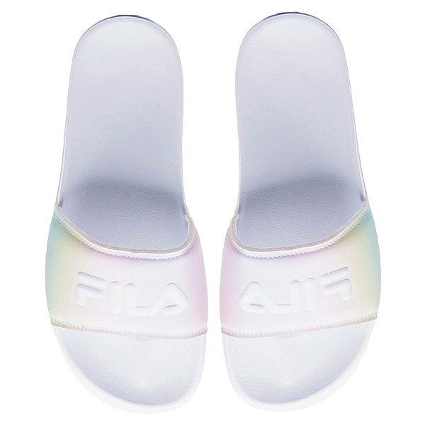 Chinelo Fila Drifter Basic Feminino Branco Colors